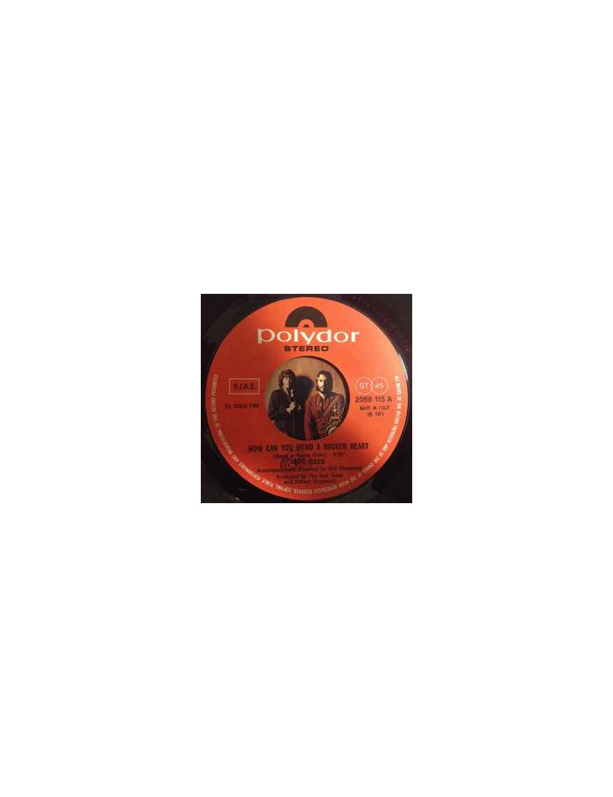Comment réparer un cœur brisé [Bee Gees] - Vinyle 7", 45 tr/min, stéréo [product.brand] 1 - Shop I'm Jukebox 