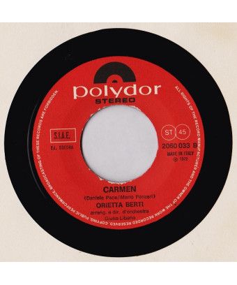 Ce soir, je te dirai non [Orietta Berti] - Vinyle 7", 45 tr/min, stéréo [product.brand] 1 - Shop I'm Jukebox 