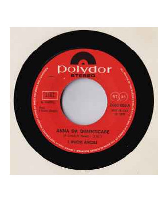 Anna Da Dimenticare [I Nuovi Angeli] – Vinyl 7", 45 RPM [product.brand] 1 - Shop I'm Jukebox 