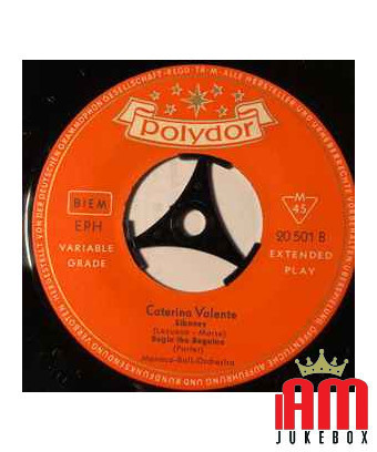 La brise et moi Jalousie Siboney commencent la béguine [Caterina Valente] - Vinyl 7", 45 RPM, EP, Mono