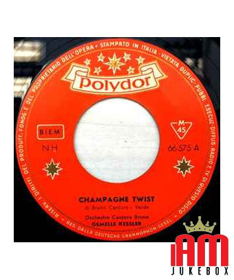 Champagne Twist Leopard Blues [Alice & Ellen Kessler] – Vinyl 7", 45 RPM [product.brand] 1 - Shop I'm Jukebox 