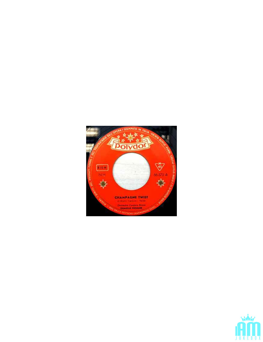Champagne Twist Leopard Blues [Alice & Ellen Kessler] – Vinyl 7", 45 RPM [product.brand] 1 - Shop I'm Jukebox 