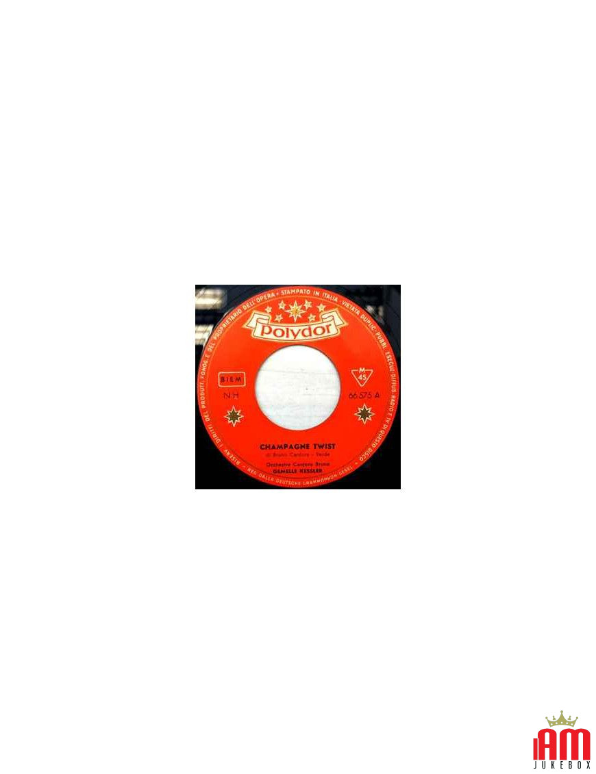 Champagne Twist Leopardo Blues [Alice & Ellen Kessler] - Vinyl 7", 45 RPM [product.brand] 1 - Shop I'm Jukebox 