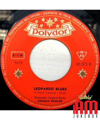 Champagne Twist Leopardo Blues [Alice & Ellen Kessler] - Vinyl 7", 45 RPM [product.brand] 1 - Shop I'm Jukebox 