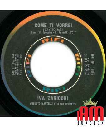 Comment je vous souhaite notre plage [Iva Zanicchi] - Vinyl 7", 45 RPM [product.brand] 1 - Shop I'm Jukebox 