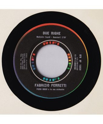 La première fois que je rencontre [Fabrizio Ferretti] - Vinyle 7", 45 tours [product.brand] 1 - Shop I'm Jukebox 