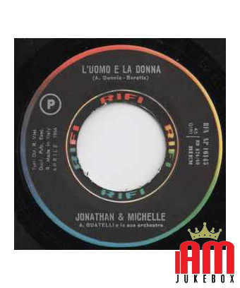 Are You Happy The Man and the Woman [Jonathan & Michelle] – Vinyl 7", 45 RPM [product.brand] 1 - Shop I'm Jukebox 