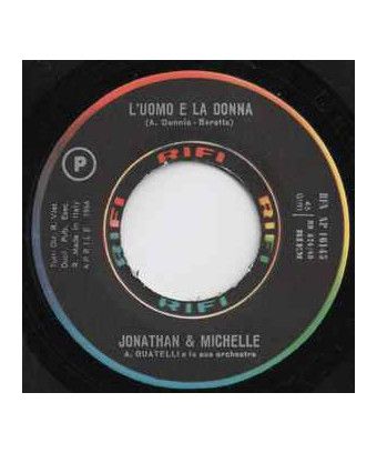 Sei Contento L'Uomo E La Donna [Jonathan & Michelle] - Vinyl 7", 45 RPM [product.brand] 1 - Shop I'm Jukebox 