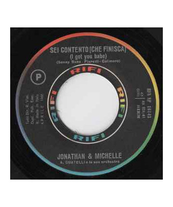 Are You Happy The Man and the Woman [Jonathan & Michelle] – Vinyl 7", 45 RPM [product.brand] 1 - Shop I'm Jukebox 