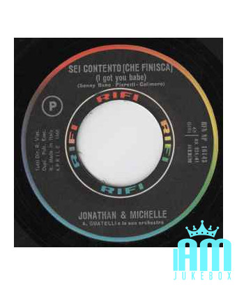 Are You Happy The Man and the Woman [Jonathan & Michelle] - Vinyl 7", 45 RPM [product.brand] 1 - Shop I'm Jukebox 