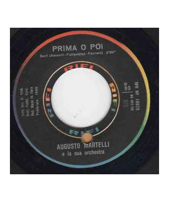 The Hills Are in Bloom Sooner or Later [Orchestra Augusto Martelli] - Vinyl 7", 45 RPM, Mono [product.brand] 1 - Shop I'm Jukebo