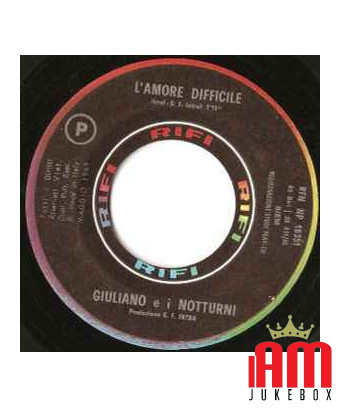Difficult Love Little Girl (Mendocino) [Giuliano EI Notturni] - Vinyl 7", 45 RPM [product.brand] 1 - Shop I'm Jukebox 