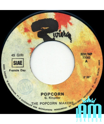 Popcorn [The Popcorn Makers] - Vinyle 7", 45 tours [product.brand] 1 - Shop I'm Jukebox 