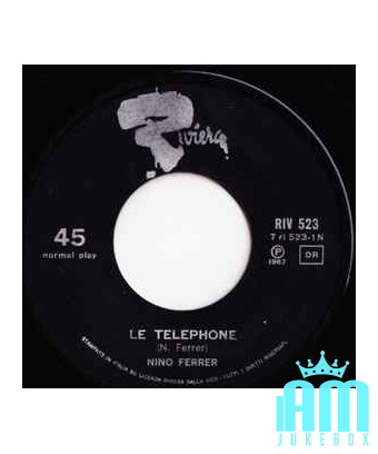 Le Telephone [Nino Ferrer] – Vinyl 7", 45 RPM [product.brand] 1 - Shop I'm Jukebox 