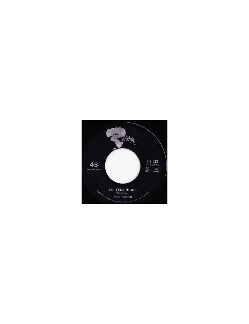 Le Téléphone [Nino Ferrer] - Vinyl 7", 45 Tours [product.brand] 1 - Shop I'm Jukebox 