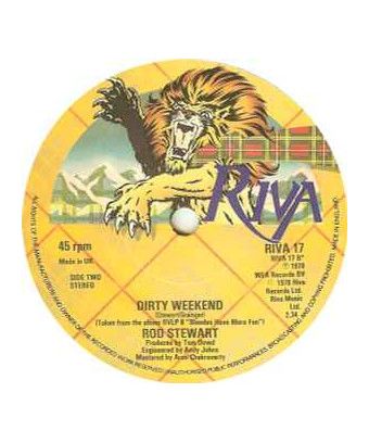 From 'Ya' Think I'm Sexy? [Rod Stewart] - Vinyl 7", 45 RPM, Single, Stereo [product.brand] 1 - Shop I'm Jukebox 