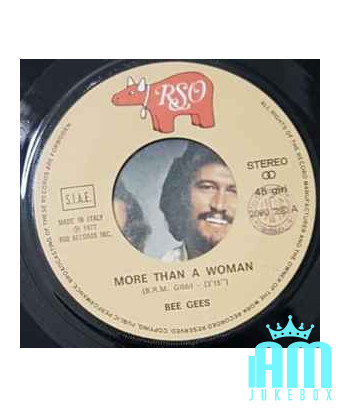 Plus qu'une femme [Bee Gees] - Vinyle 7", 45 tr/min, Single, Stéréo [product.brand] 1 - Shop I'm Jukebox 