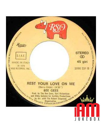 Too Much Heaven [Bee Gees] - Vinyle 7", 45 RPM, Single, Stéréo [product.brand] 1 - Shop I'm Jukebox 