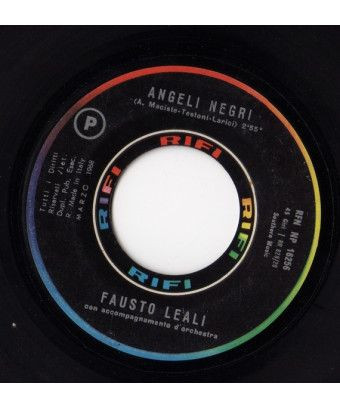 Angeli Negri [Fausto Leali] - Vinyl 7", 45 RPM [product.brand] 1 - Shop I'm Jukebox 