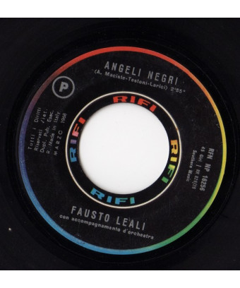 Angeli Negri [Fausto Leali] - Vinyle 7", 45 tours