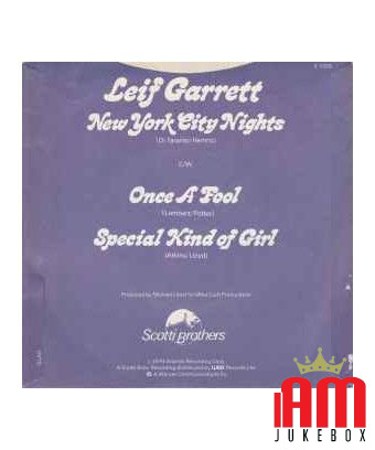 New York City Nights cw Once A Fool Special Kind Of Girl [Leif Garrett] – Vinyl 7", 45 RPM, Single, Stereo [product.brand] 1 - S