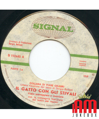 Der gestiefelte Kater [Compagnia Nazionale Del Teatro Per Ragazzi] – Vinyl 7", 45 RPM