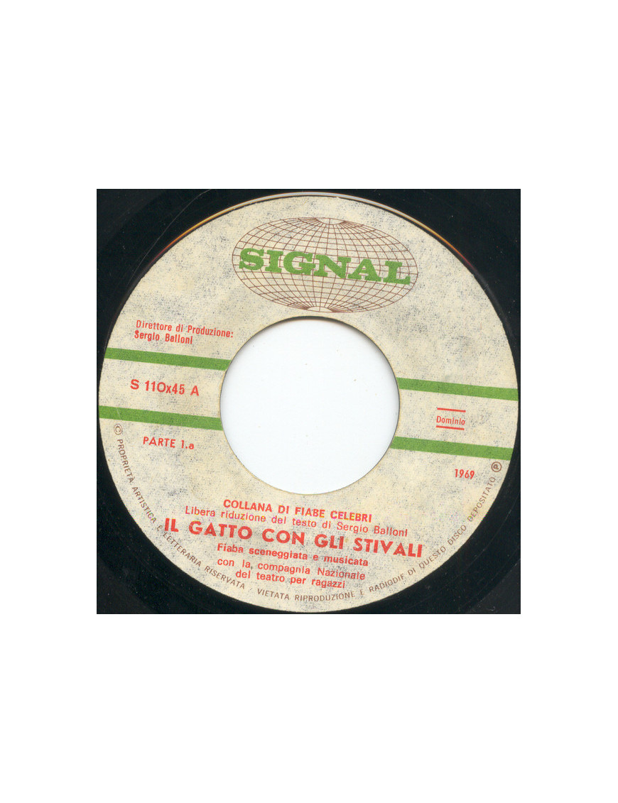 Der gestiefelte Kater [Compagnia Nazionale Del Teatro Per Ragazzi] – Vinyl 7", 45 RPM [product.brand] 1 - Shop I'm Jukebox 