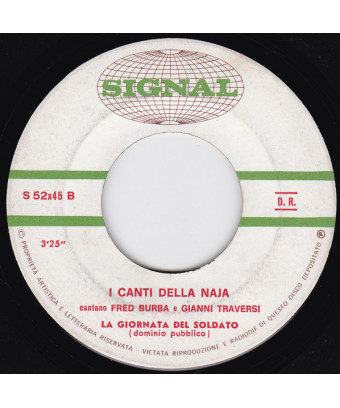 I Canti Della Naja [Fred Burba,...] – Vinyl 7", 45 RPM, Single [product.brand] 1 - Shop I'm Jukebox 