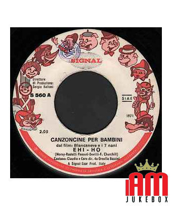 Ehi-Ho [Claudio (36),...] – Vinyl 7", 45 RPM [product.brand] 1 - Shop I'm Jukebox 