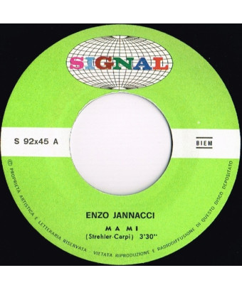 Ma Mi L'Armando [Enzo Jannacci] – Vinyl 7", 45 RPM [product.brand] 1 - Shop I'm Jukebox 