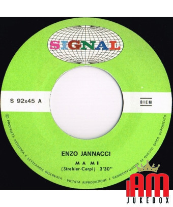 Ma Mi L'Armando [Enzo Jannacci] - Vinyl 7", 45 RPM [product.brand] 1 - Shop I'm Jukebox 