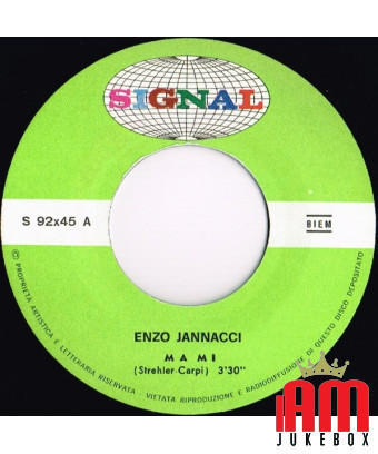 Ma Mi L'Armando [Enzo Jannacci] – Vinyl 7", 45 RPM [product.brand] 1 - Shop I'm Jukebox 