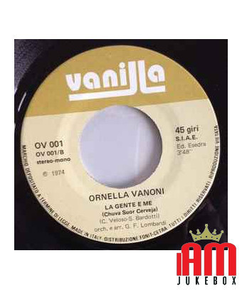 Stupidi [Ornella Vanoni] - Vinyl 7", 45 RPM [product.brand] 1 - Shop I'm Jukebox 