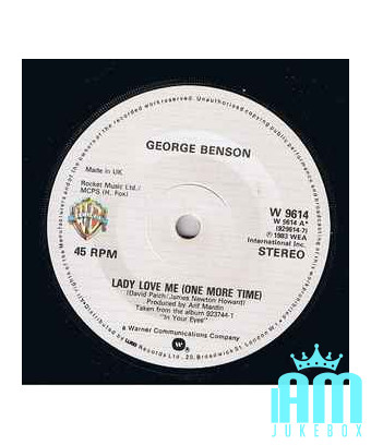 Lady Love Me (One More Time) [George Benson] – Vinyl 7", 45 RPM [product.brand] 1 - Shop I'm Jukebox 