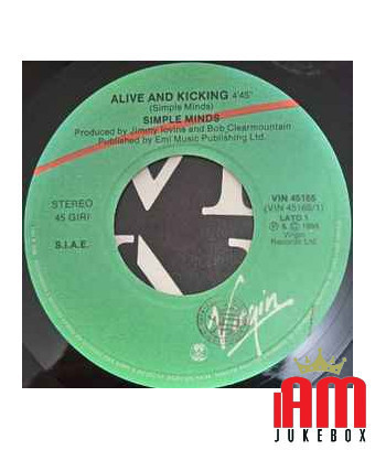 Alive & Kicking [Simple Minds] - Vinyl 7", 45 RPM [product.brand] 1 - Shop I'm Jukebox 