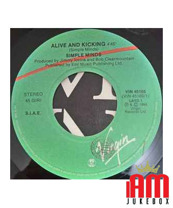 Alive & Kicking [Simple Minds] – Vinyl 7", 45 RPM [product.brand] 1 - Shop I'm Jukebox 