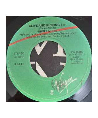 Alive & Kicking [Simple Minds] – Vinyl 7", 45 RPM [product.brand] 1 - Shop I'm Jukebox 