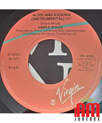 Alive & Kicking [Simple Minds] - Vinyle 7", 45 tours