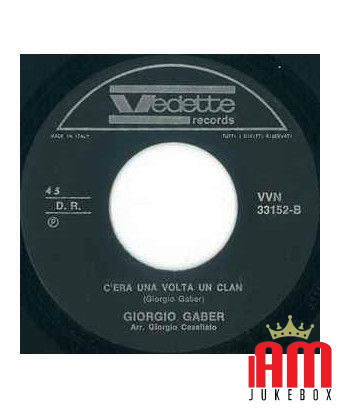 Torpedo Blu [Giorgio Gaber] - Vinyl 7", 45 RPM [product.brand] 1 - Shop I'm Jukebox 