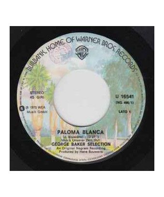 Paloma Blanca [George Baker Selection] - Vinyl 7", 45 RPM [product.brand] 1 - Shop I'm Jukebox 