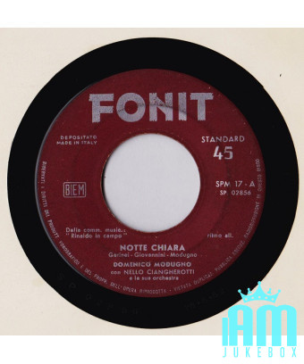 Clear Night Orizzonti Di Gioia [Domenico Modugno] – Vinyl 7", 45 RPM [product.brand] 1 - Shop I'm Jukebox 