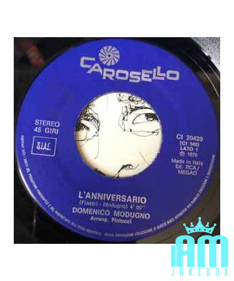 L'Anniversario [Domenico Modugno] - Vinyl 7", 45 RPM