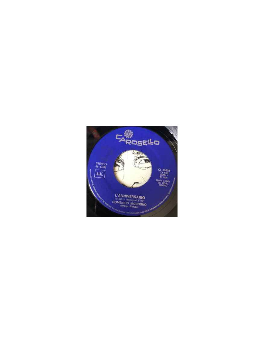 Das Jubiläum [Domenico Modugno] – Vinyl 7", 45 RPM [product.brand] 1 - Shop I'm Jukebox 