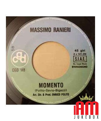 Via Del Conservatorio [Massimo Ranieri] – Vinyl 7", 45 RPM [product.brand] 1 - Shop I'm Jukebox 