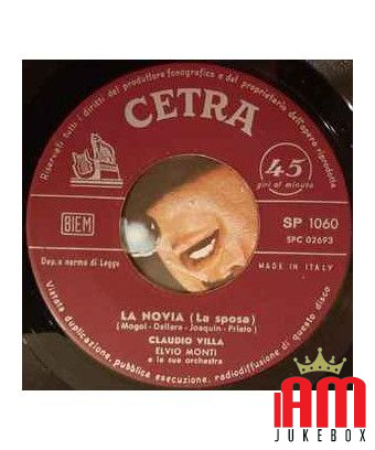 La Novia (Die Braut) Romantische Liebe [Claudio Villa] – Vinyl 7", 45 RPM [product.brand] 1 - Shop I'm Jukebox 