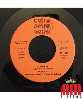 Grendizer [Actarus] - Vinyl 7", 45 RPM, Single