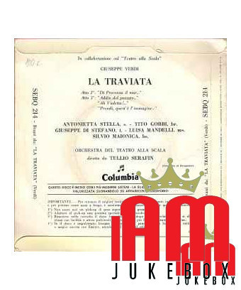 La Traviata [Tito Gobbi,...] - Vinyl 7"