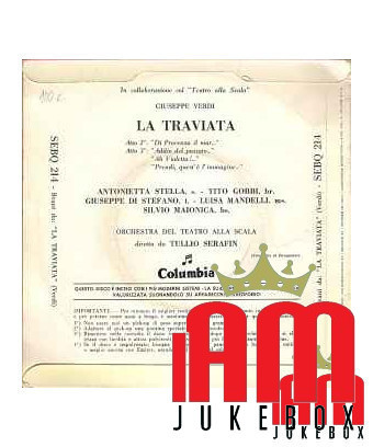 La Traviata [Tito Gobbi,...] – Vinyl 7"