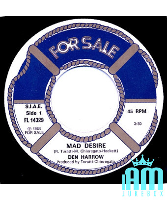 Mad Desire [Den Harrow] - Vinyle 7", 45 tours, single [product.brand] 1 - Shop I'm Jukebox 