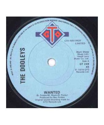 Wanted [The Dooleys] -...